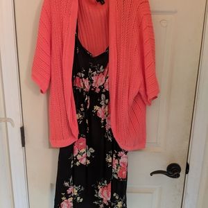 Black & Floral Sundress